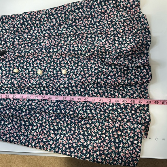 Caroline Wells floral button down maxi dress 12 - Picture 10 of 13